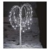 LED svietiaci stromček, 120 cm, vonk. a vnút., studená biela