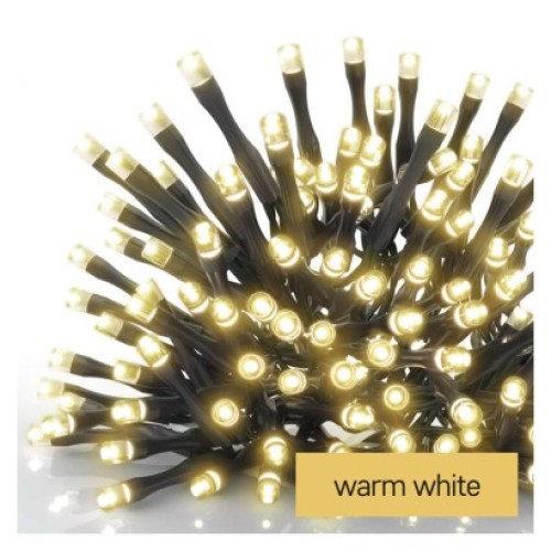 Standard LED spojovacia vianočná reťaz, 10 m, vonkajšia aj vnútorná, teplá biela