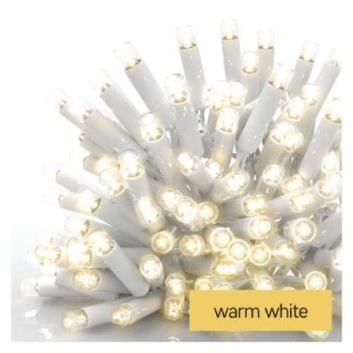 Profi LED spojovacia reťaz biela, 10 m, vonkajšia aj vnútorná, teplá biela