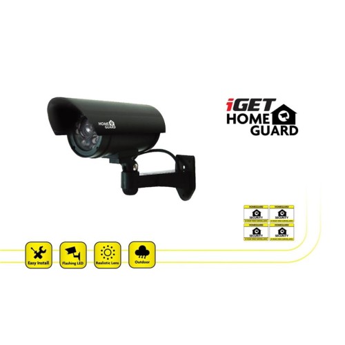 Atrapa iGET HOMEGUARD HGDOA5666 maketa CCTV nástenné kamery