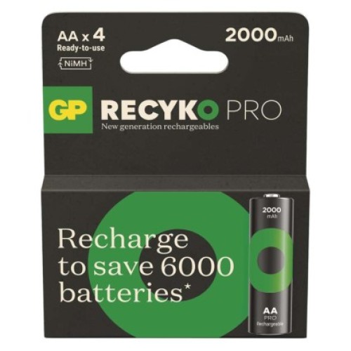 Nabíjacia batéria GP ReCyko Pro Professional (AA) 4 ks
