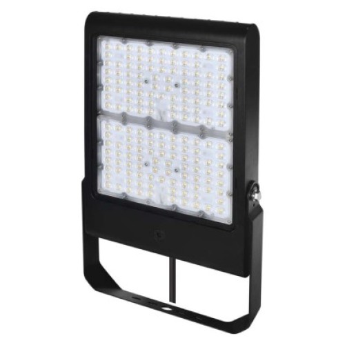 LED reflektor AGENO čierny, 300W neutrálna biela