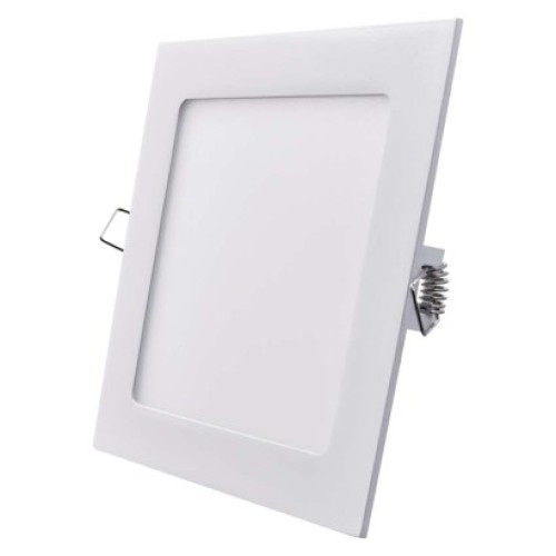 LED panel 170×170, štvorcový vstavaný biely, 12,5W teplá biela