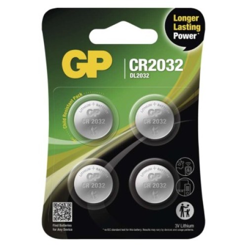 Výhodné balenie lítiových gombíkových batérií GP CR2032