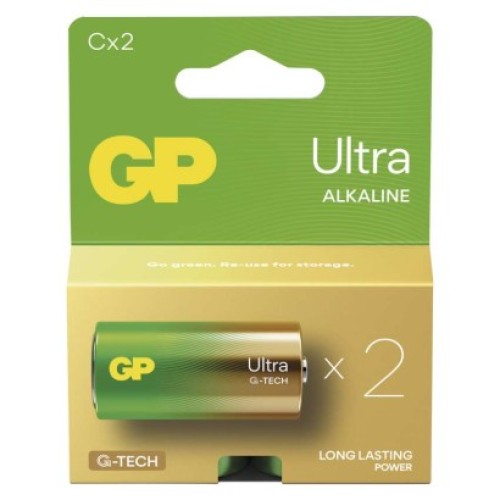 Alkalická batéria GP Ultra LR14 (C)