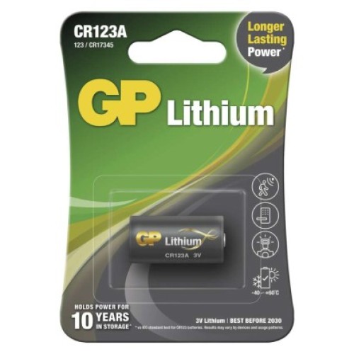 Lítiová batéria GP CR123A