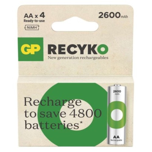Nabíjacia batéria GP ReCyko 2600 (AA) 4 ks