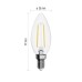 LED žiarovka Filament sviečka / E14 / 1,8 W (25 W) / 250 lm / teplá biela