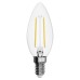 LED žiarovka Filament sviečka / E14 / 1,8 W (25 W) / 250 lm / neutrálna biela