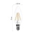 LED žiarovka Filament sviečka / E14 / 3,4 W (40 W) / 470 lm / neutrálna biela
