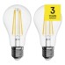 LED žiarovka Filament A60 / E27 / 5,9 W (60 W) / 806 lm / teplá biela