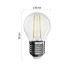 LED žiarovka Filament Mini Globe / E27 / 1,8 W (25 W) / 250 lm / teplá biela