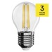 LED žiarovka Filament Mini Globe / E27 / 3,4 W (40 W) / 470 lm / neutrálna biela