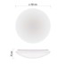 LED stropné svietidlo TIVI, okrúhle biele 5,2W, IP44, Neutrálna biela