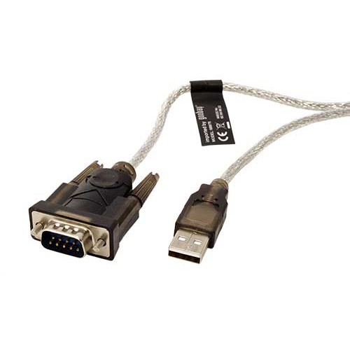 Redukcia USB -> 1x sériový port RS232 (MD9) , 1,8m