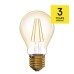LED žiarovka Vintage A60 / E27 / 4,3 W (35 W) / 400 lm / teplá biela