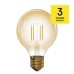 LED žiarovka Vintage G95 / E27 / 4 W (40 W) / 470 lm / teplá biela
