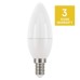 LED žiarovka True Light sviečka / E14 / 4,2 W (40 W) / 470 lm / teplá biela
