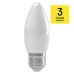 LED žiarovka Classic sviečka / E27 / 4,1 W (32 W) / 350 lm / teplá biela