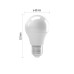 LED žiarovka Basic A60 / E27 / 8,5 W (60 W) / 806 lm / neutrálna biela