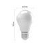 LED žiarovka Basic A60 / E27 / 11 W (75 W) / 1 055 lm / neutrálna biela