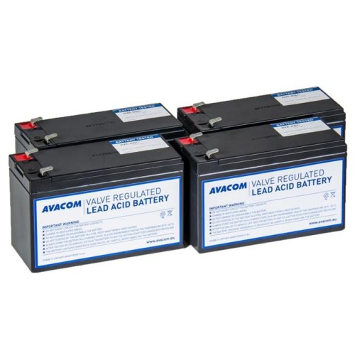 Batéria Avacom RBC132 batériový kit pre renováciu (4ks batérií) – náhrada za APC (4ks batérií) – neoriginálny