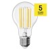 LED žiarovka Filament A60 A CLASS / E27 / 7,2 W (100 W) / 1521 lm / neutrálna biela