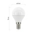 LED žiarovka Classic Mini Globe / E14 / 5 W (40 W) / 470 lm / neutrálna biela