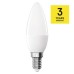 LED žiarovka Classic sviečka / E14 / 4,2 W (40 W) / 470 lm / Studená biela
