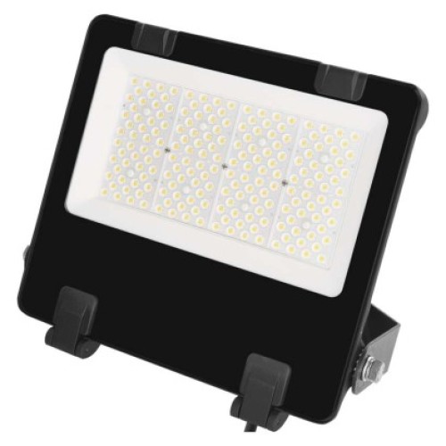 LED reflektor AVENO čierny, 100W neutrálna biela