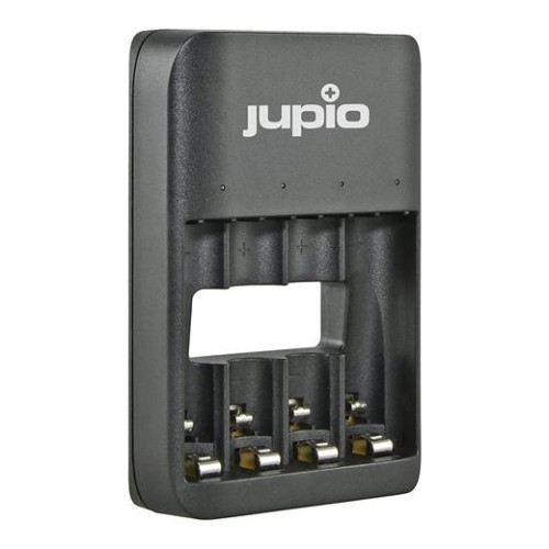 Nabíjačka Jupio USB 4-slots Battery Charger LED pre 1 až 4ks AA/ AAA batérií