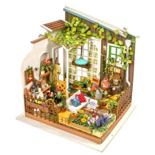 Hračka Robotime miniatúra domčeka Záhradná terasa