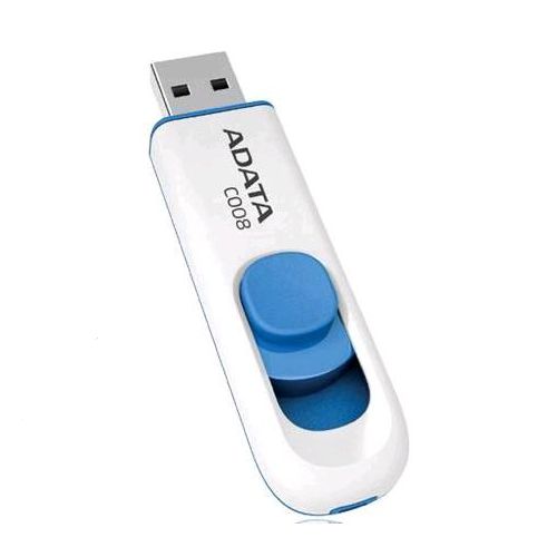 Flashdisk Adata USB 2.0 Classic C008 16GB bílý