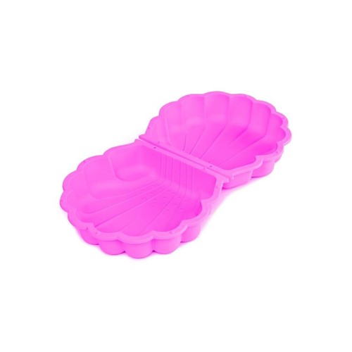 Pieskovisko Marimex mušle s krytom - ružové