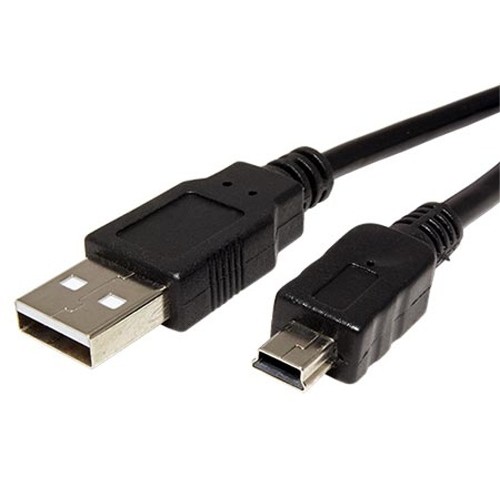 Kábel USB A(M) - miniUSB 5pin B(M), 1,5m (Nikon UC-E4, UC-E5, Olympus CB-USB4, Fuji FZ05365-100)
