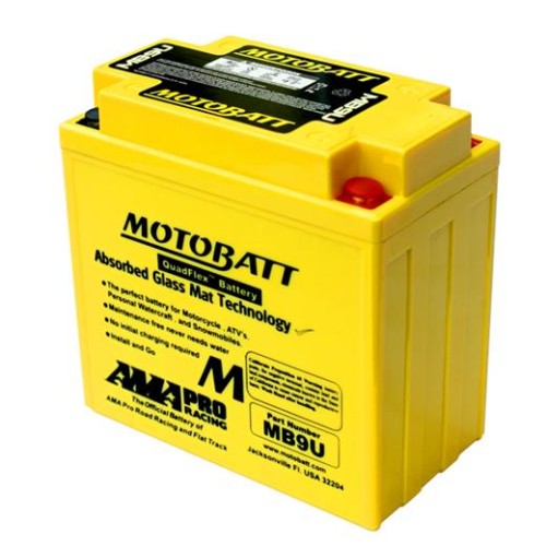 Batéria Motobatt MB9U 11Ah, 12V, 4 vývody