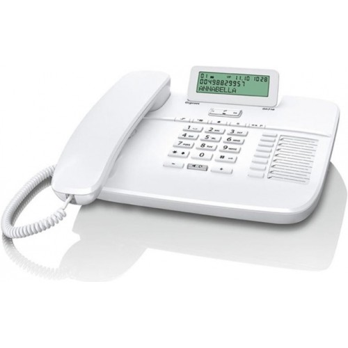 Štandardný telefón Gigaset DA710,WHITE , barva bílá