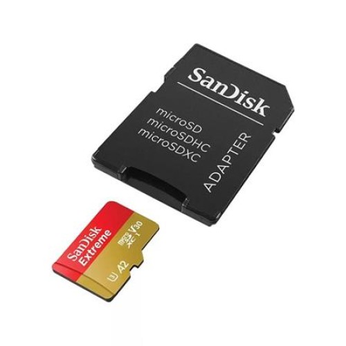 SanDisk Extreme microSDXC 128GB 190MB/s + adaptér