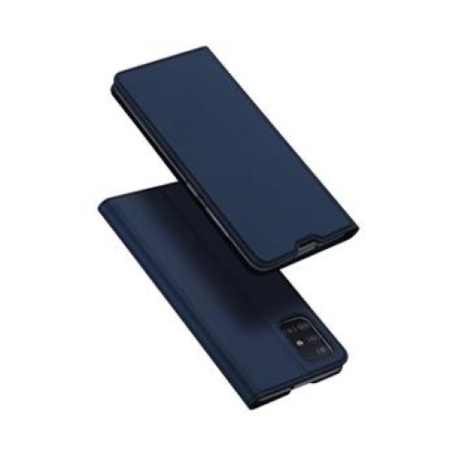 puzdro Flip Case DuxDucis Skin Samsung A51 Blue