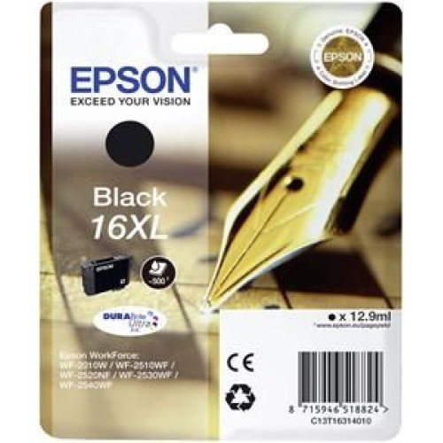 EPSON cartridge T1631 black (pero) XL