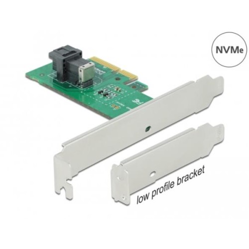 Delock Karta PCI Express x4 na 1 x interní NVMe SFF-8643 - Low Profile
