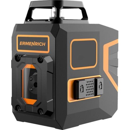 Nivelačný prístroj Ermenrich LN30 - až 30m, zelený laser, 5 čiar
