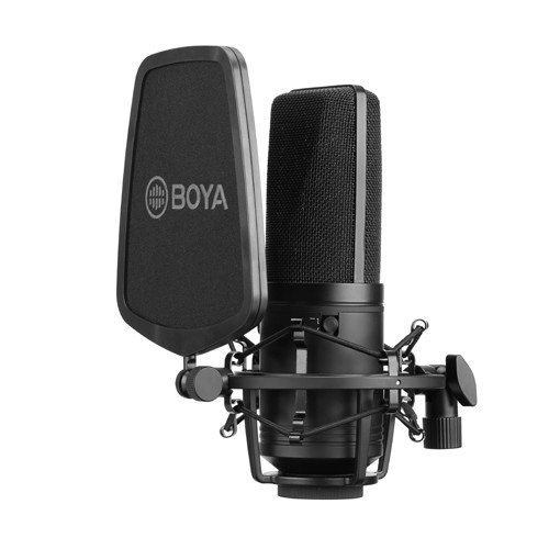Mikrofón BOYA BY-M1000 2směrový studiový, XLR