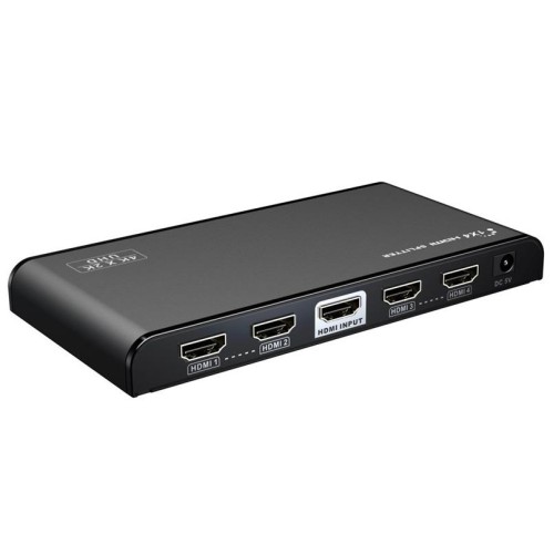 Adaptér (Splitter) HDMI 2.0 1-4 port , 4K x 2K/60Hz, FULL HD, 3D, černý