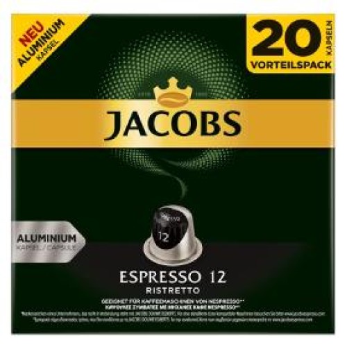 NESPRESSO Espresso 12 kaps 20 ks JACOBS