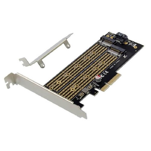 ProXtend  karta adaptéru PCIe X4 M.2 NGFF SSD SATA
