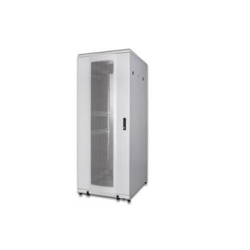 DIGITUS Serverový stojan 42U, Unique Series, dveře z perforované oceli 2050x800x1000 mm, barva šedá (RAL 7035)