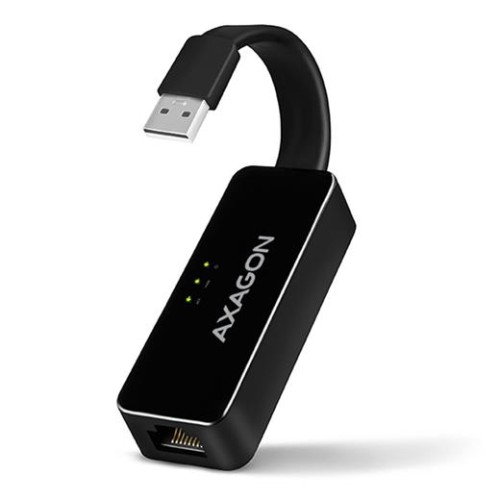 Adaptér AXAGON ADE-XR USB2.0 – externý Fast Ethernet adaptér, auto install
