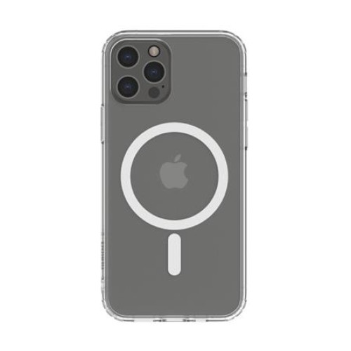 Belkin ochranné pouzdro SheerForce Magnetic Anti-Microbial Protective Case for iPhone 12/12 Pro - clear