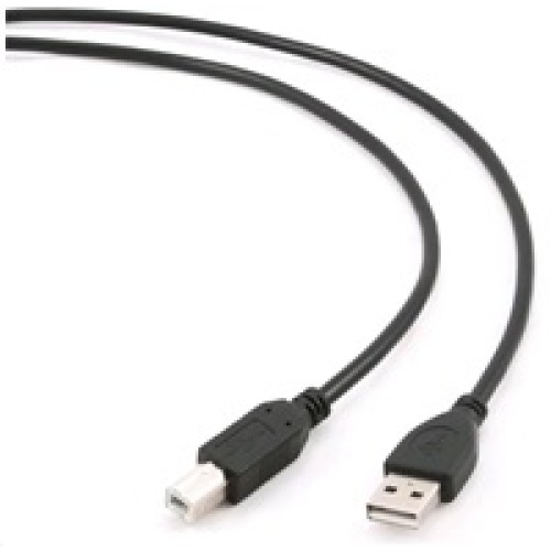 Kábel USB GEMBIRD 2.0 A-B kábel 4,5 m Professional (čierny, pozlátené kontakty)
